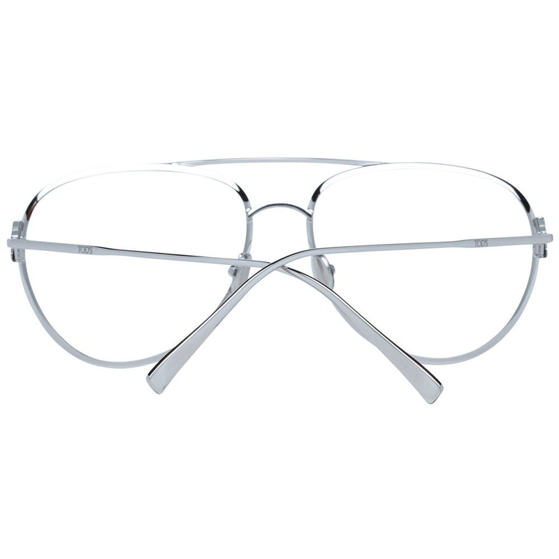 Monture de lunettes pour femme argentée Tod's