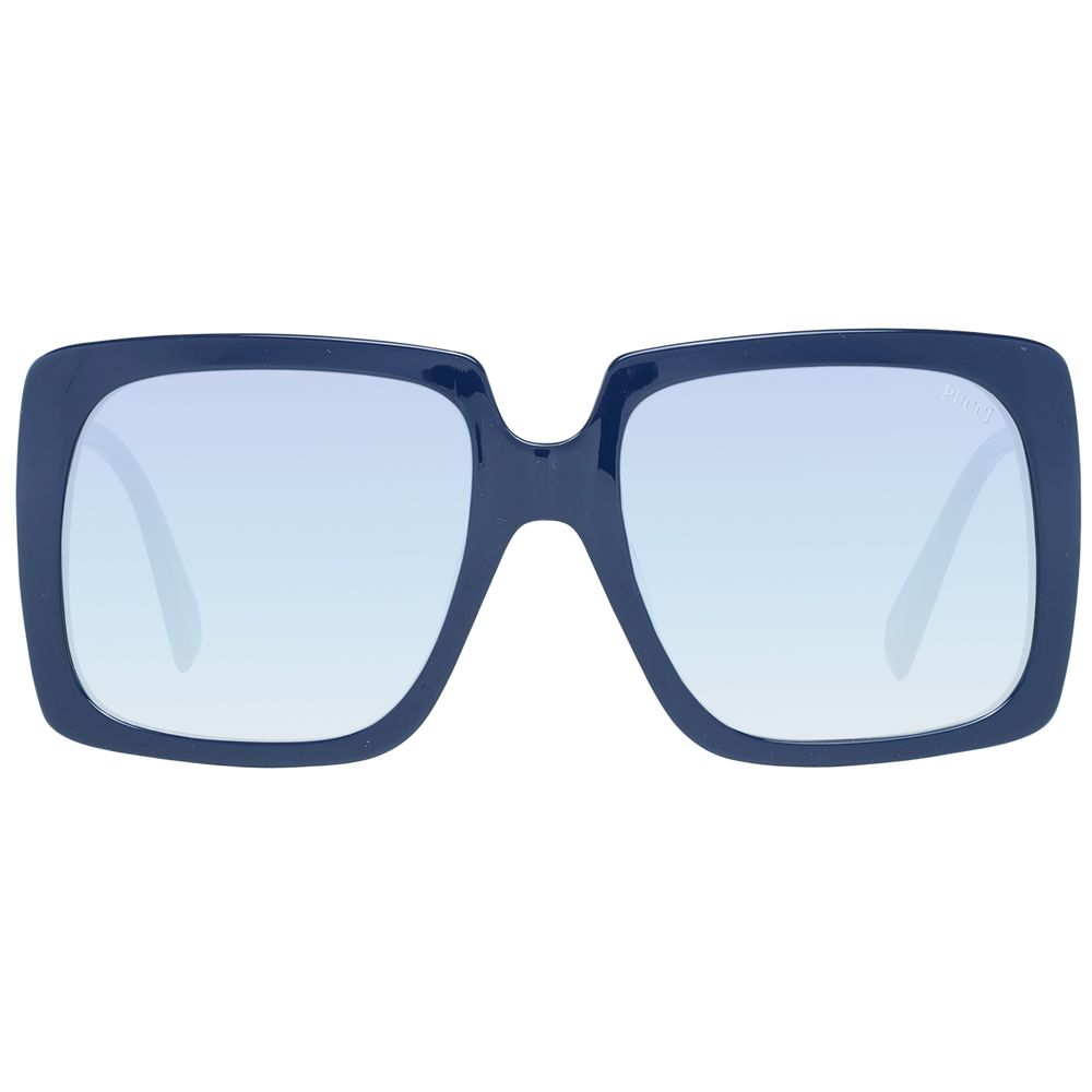 Lunettes de soleil pour femmes Emilio Pucci - Monture carrée bleue