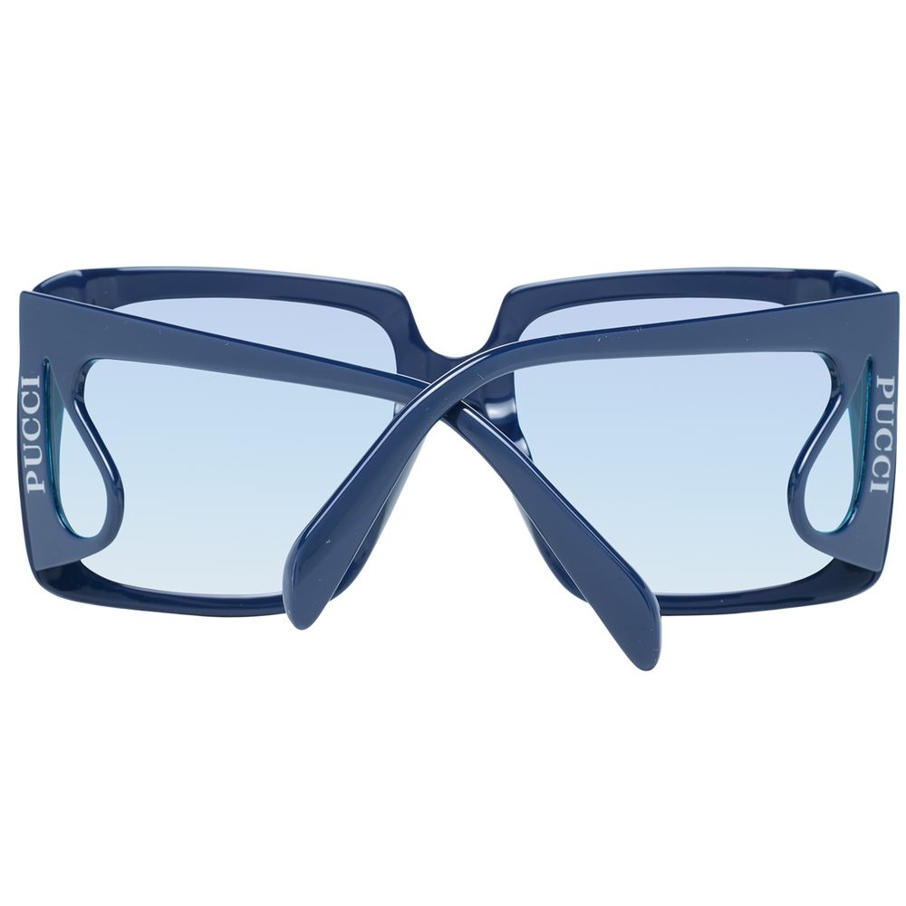 Lunettes de soleil pour femmes Emilio Pucci - Monture carrée bleue