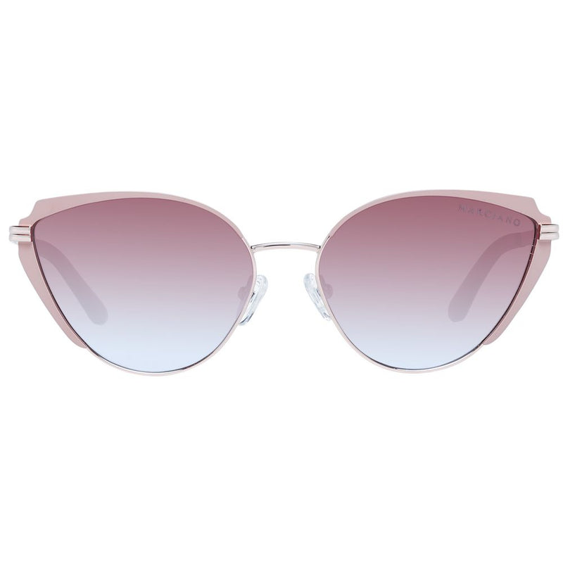 Marciano by Guess Rose Gold Cat Eye Sunglasses for Women