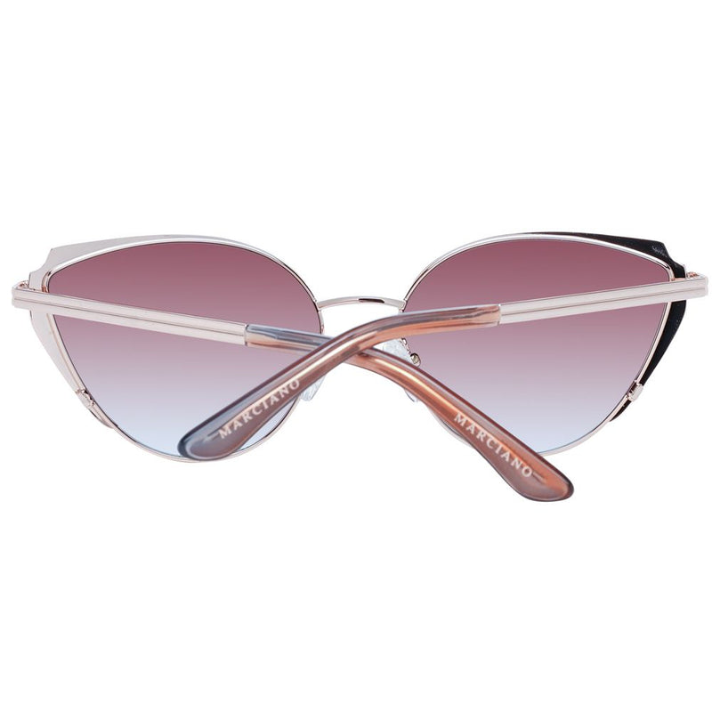 Marciano by Guess Rose Gold Cat Eye Sunglasses for Women