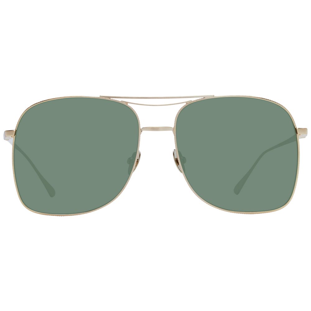 Lunettes de soleil Scotch & Soda Gold pour femmes - Design aviateur élégant