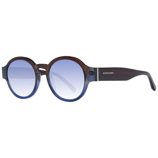 Lunettes de soleil pour homme marron Scotch & Soda