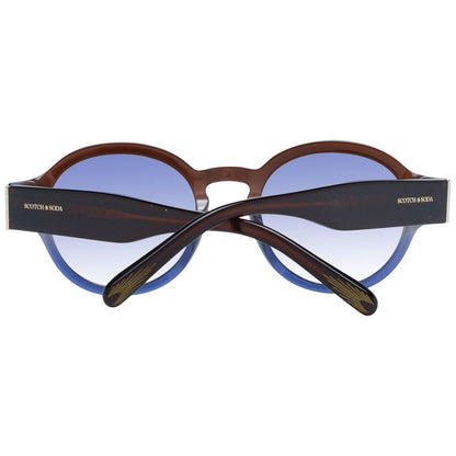 Lunettes de soleil pour homme marron Scotch & Soda