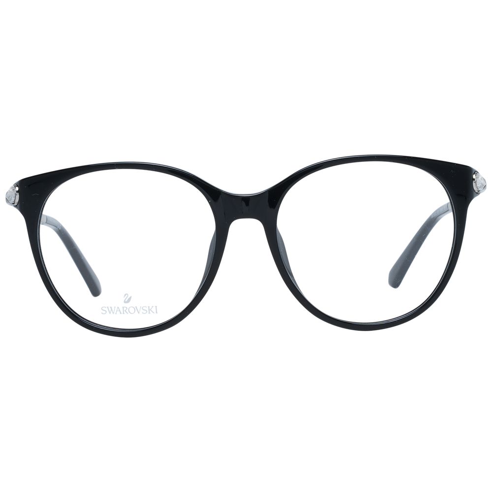 Monture de lunettes pour femmes Swarovski noire