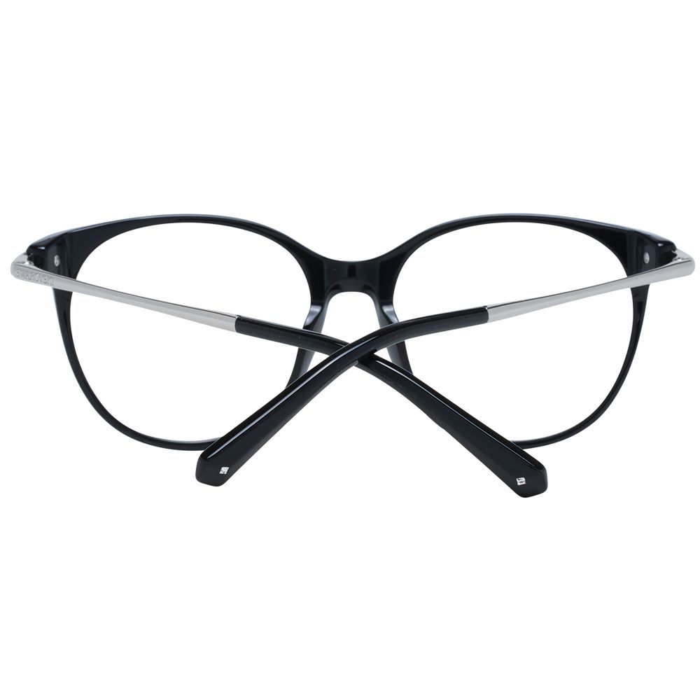 Monture de lunettes pour femmes Swarovski noire