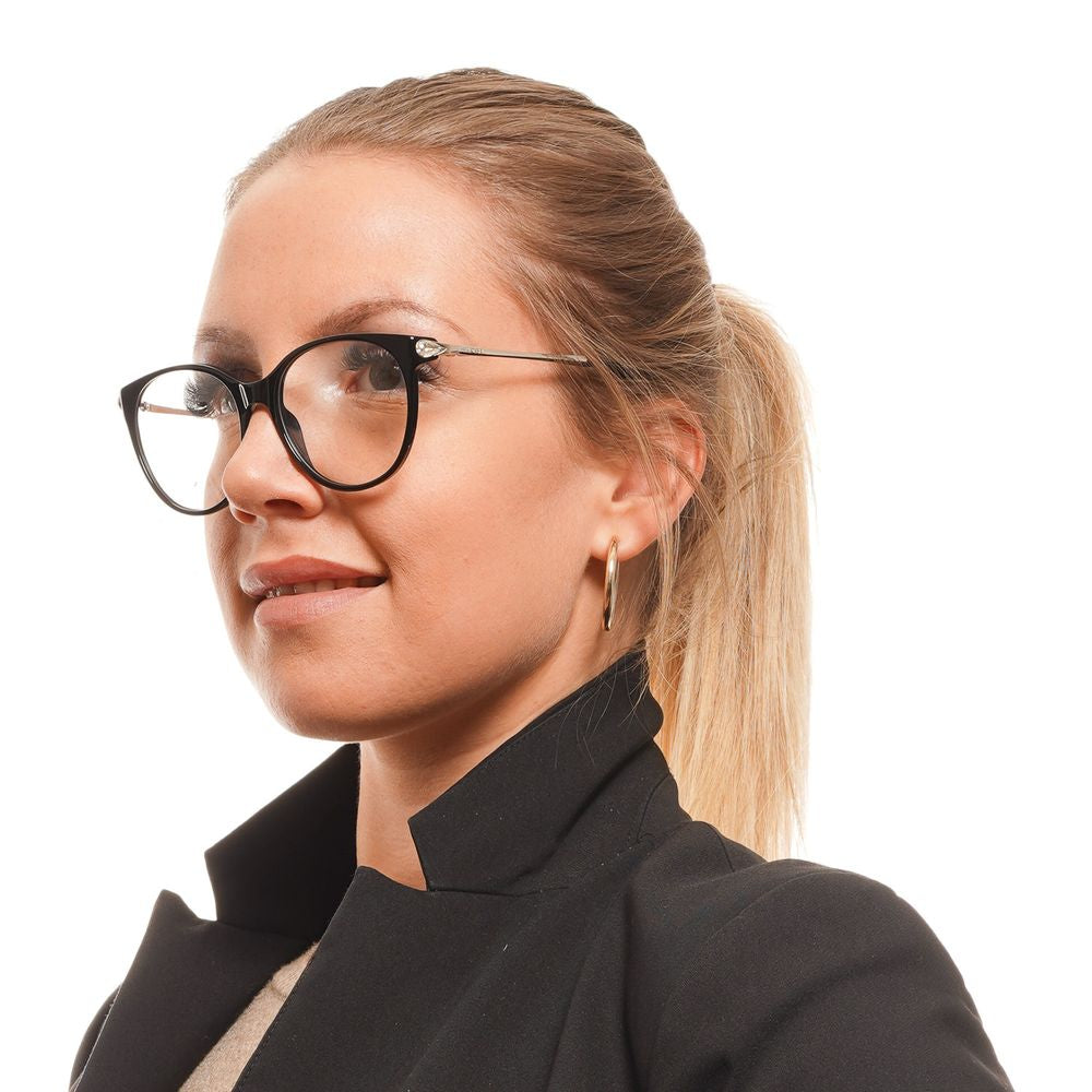 Monture de lunettes pour femmes Swarovski noire