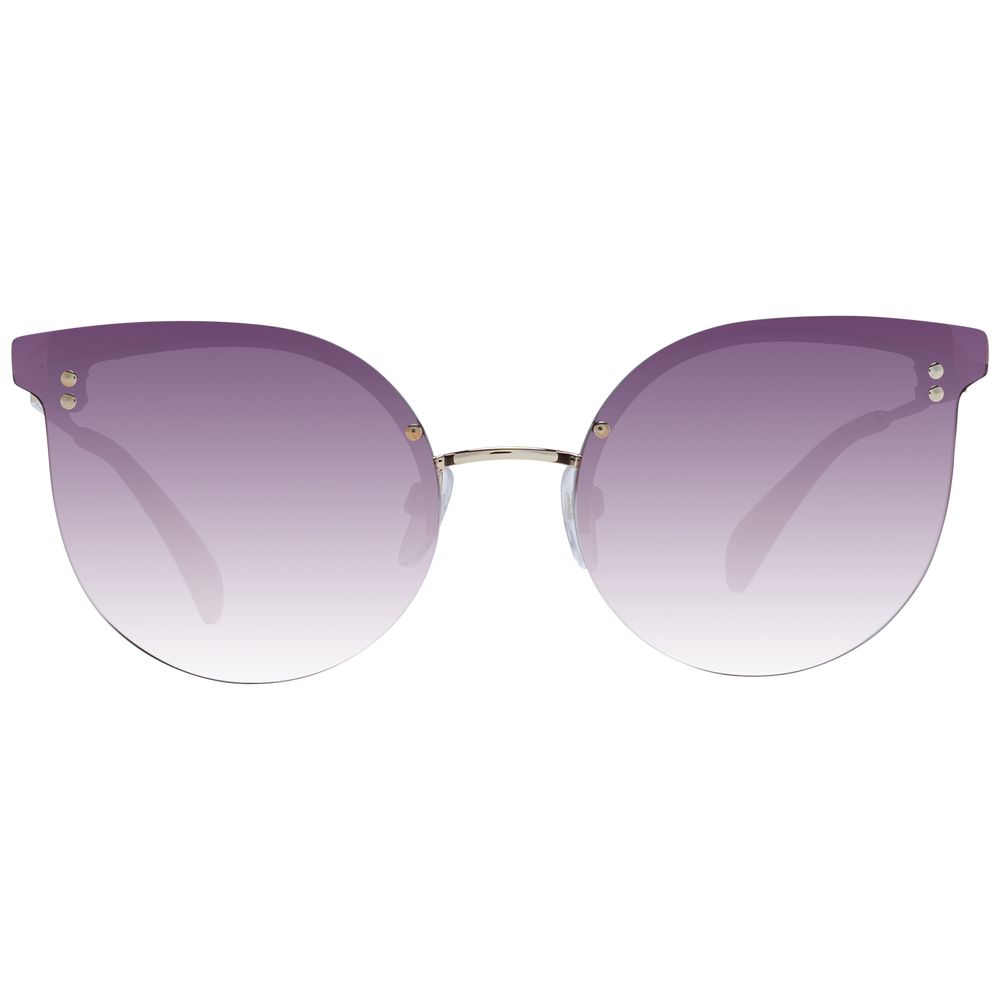 Maje Gold Cat Eye Sunglasses - Luxury Women's Eyewear