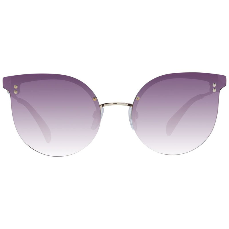 Maje Gold Cat Eye Sunglasses - Luxe Lunettes de Femme