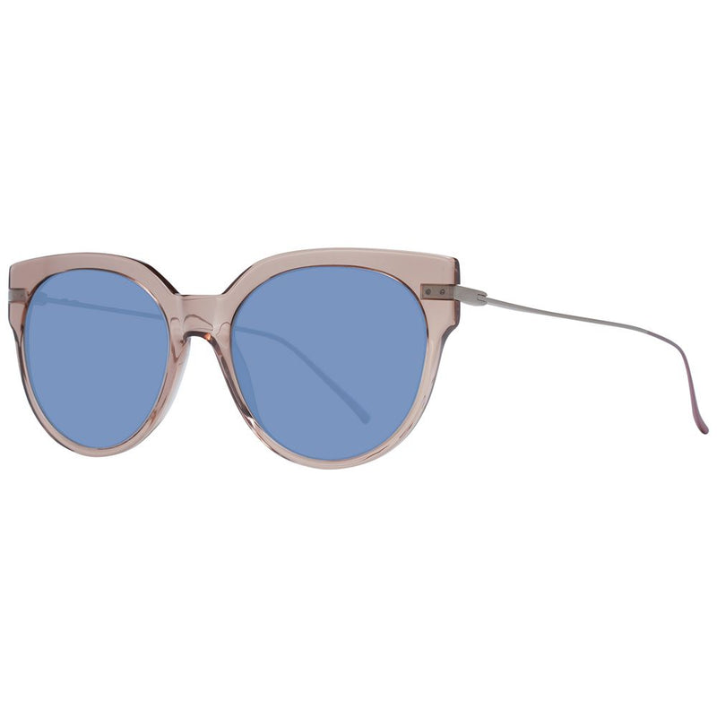 Lunettes de soleil rondes marron Scotch & Soda pour femmes