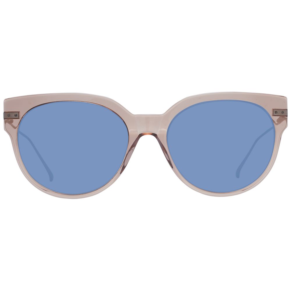 Lunettes de soleil rondes marron Scotch & Soda pour femmes