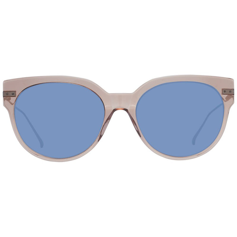 Lunettes de soleil rondes marron Scotch & Soda pour femmes