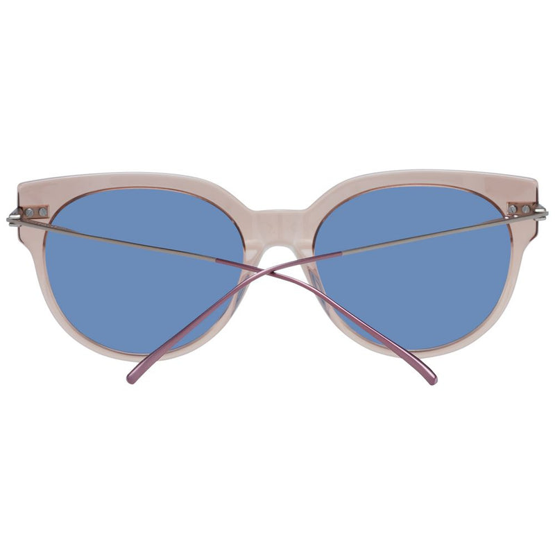 Lunettes de soleil rondes marron Scotch & Soda pour femmes