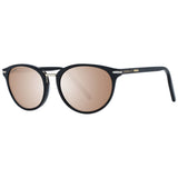 Lunettes de soleil rondes noires pour femmes Serengeti - Polarisées