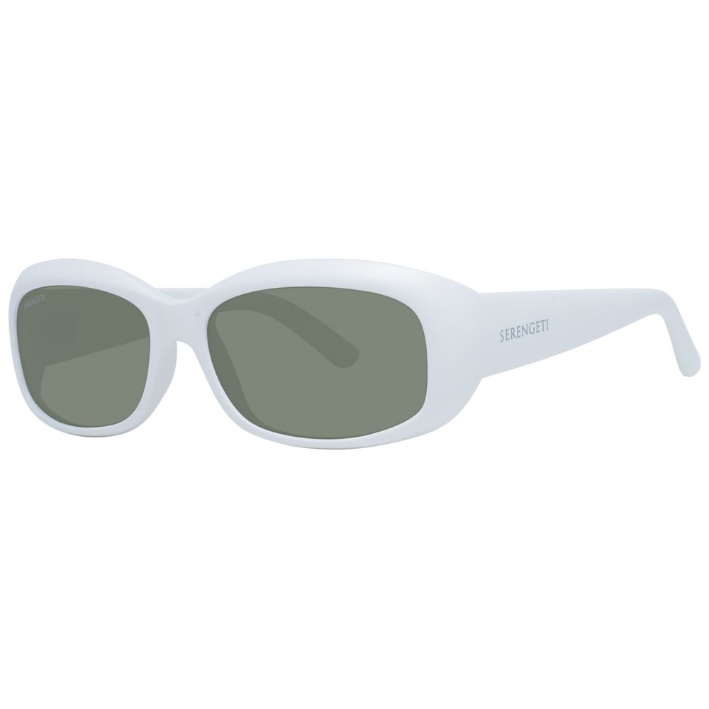 Serengeti White Women Sunglass - Protection Polarisée