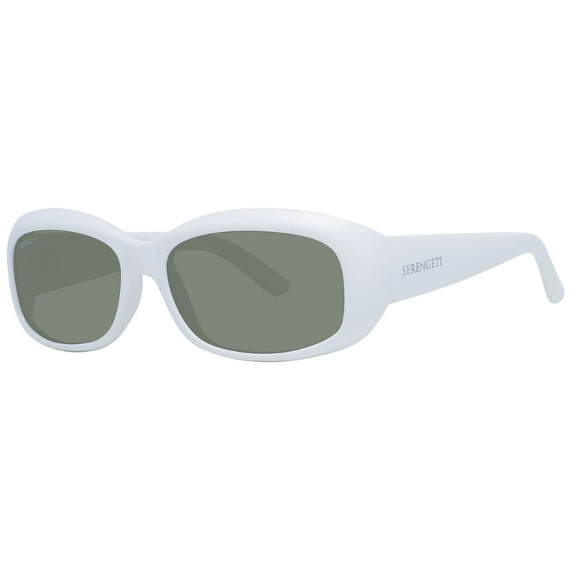 Serengeti White Women Sunglass - Polarized Protection