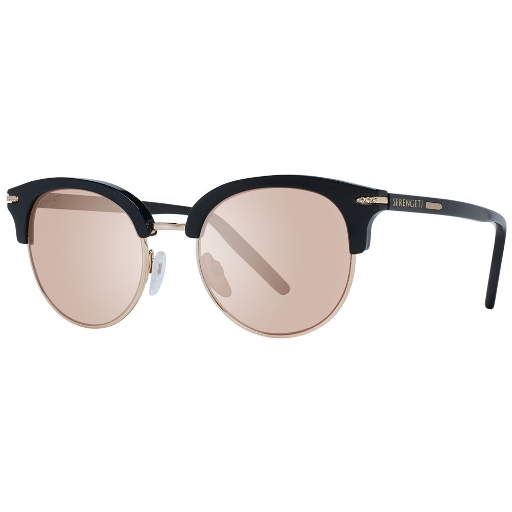Serengeti Black Women Sunglasses - Polarized & Mirrored