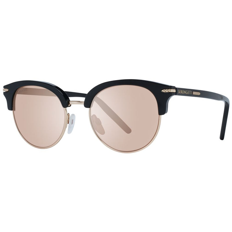 Serengeti Black Women Sunglasses - Polarized & Mirrored