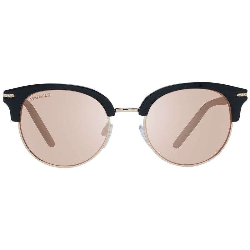 Serengeti Black Women Sunglasses - Polarized & Mirrored