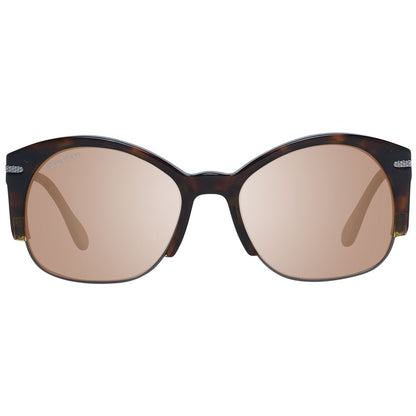 Lunettes de soleil Serengeti marron unicolore