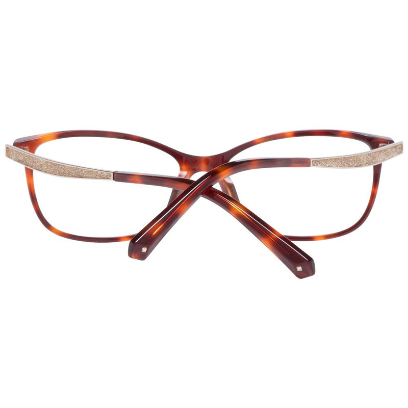 Swarovski Brown Women Glasses Frame - Elegant Full-Rim Design