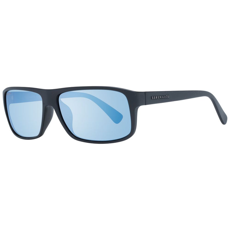 Serengeti Black Unisex Sunglasses - Polarized Protection