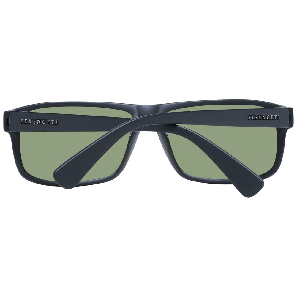 Serengeti Black Unisex Sunglasses - Protection Polarisée