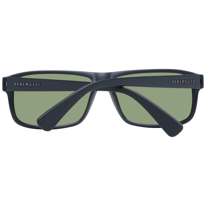 Serengeti Black Unisex Sunglasses - Polarized Protection