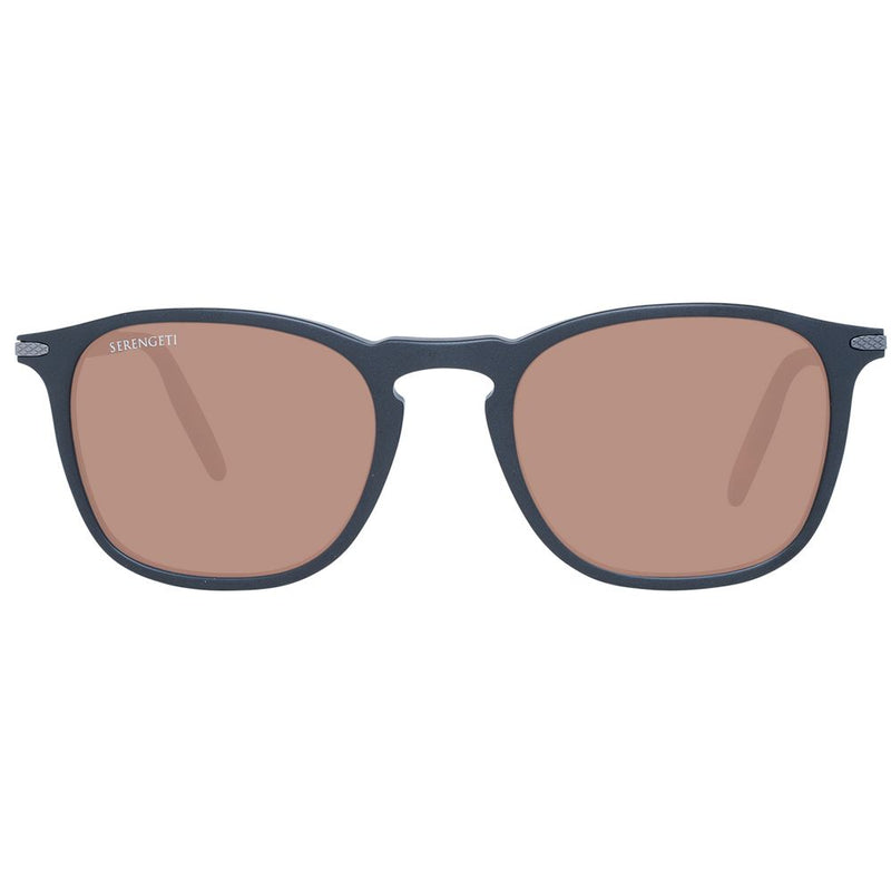 Serengeti Black Unisex Sunglasses - Photochromatic & Polarized