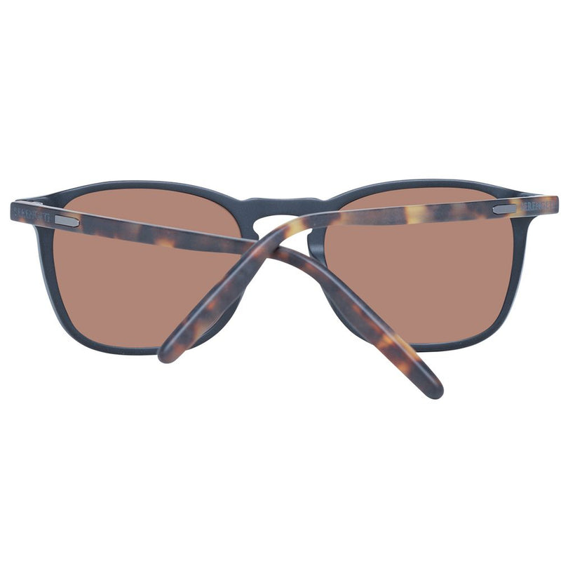 Serengeti Black Unisex Sunglasses - Photochromatic & Polarized