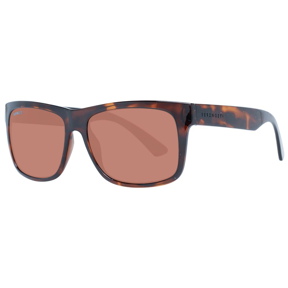 Serengeti Brown Unisex Sunglasses - Polarized UV Protection