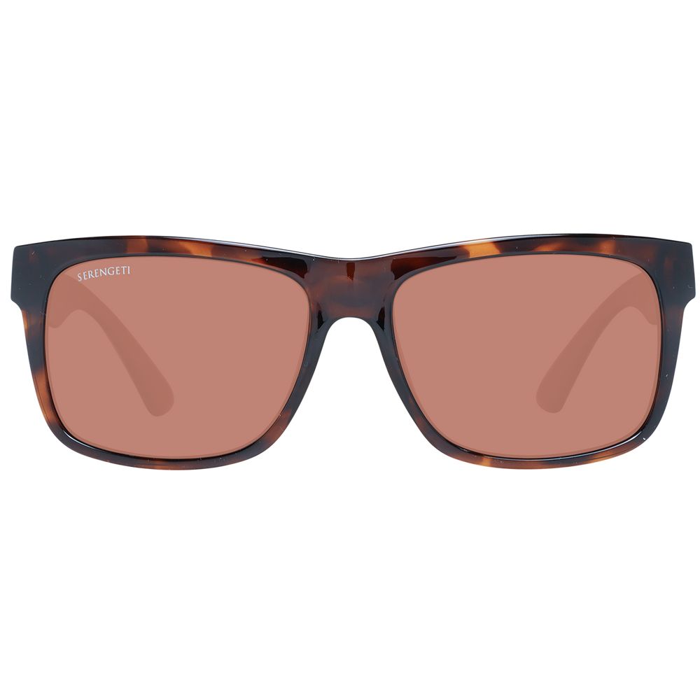 Serengeti Brown Unisex Sunglasses - Polarized UV Protection