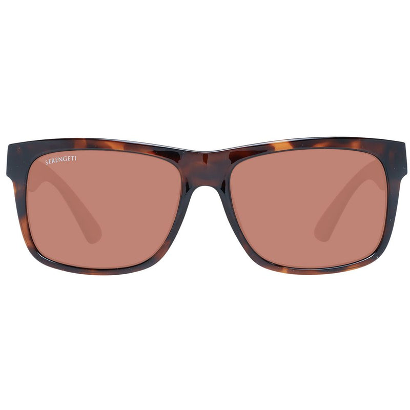Serengeti Brown Unisex Sunglasses - Polarized UV Protection
