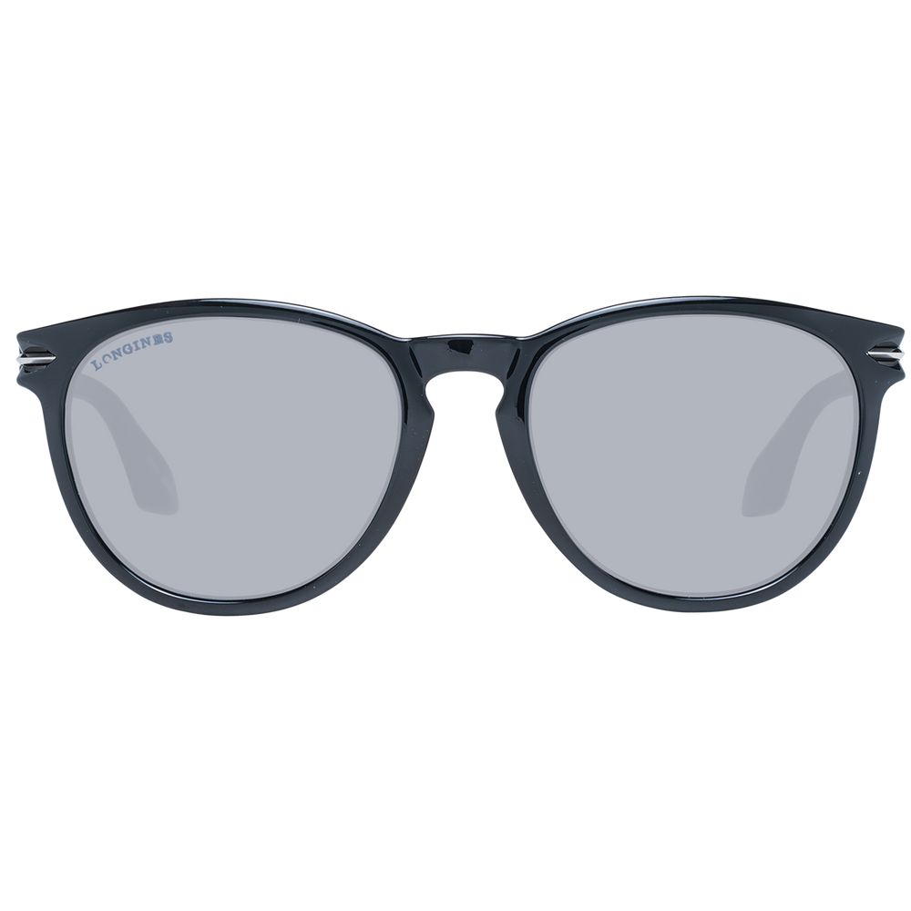 Lunettes de soleil unisexes Longines noires - Élégance et protection UV