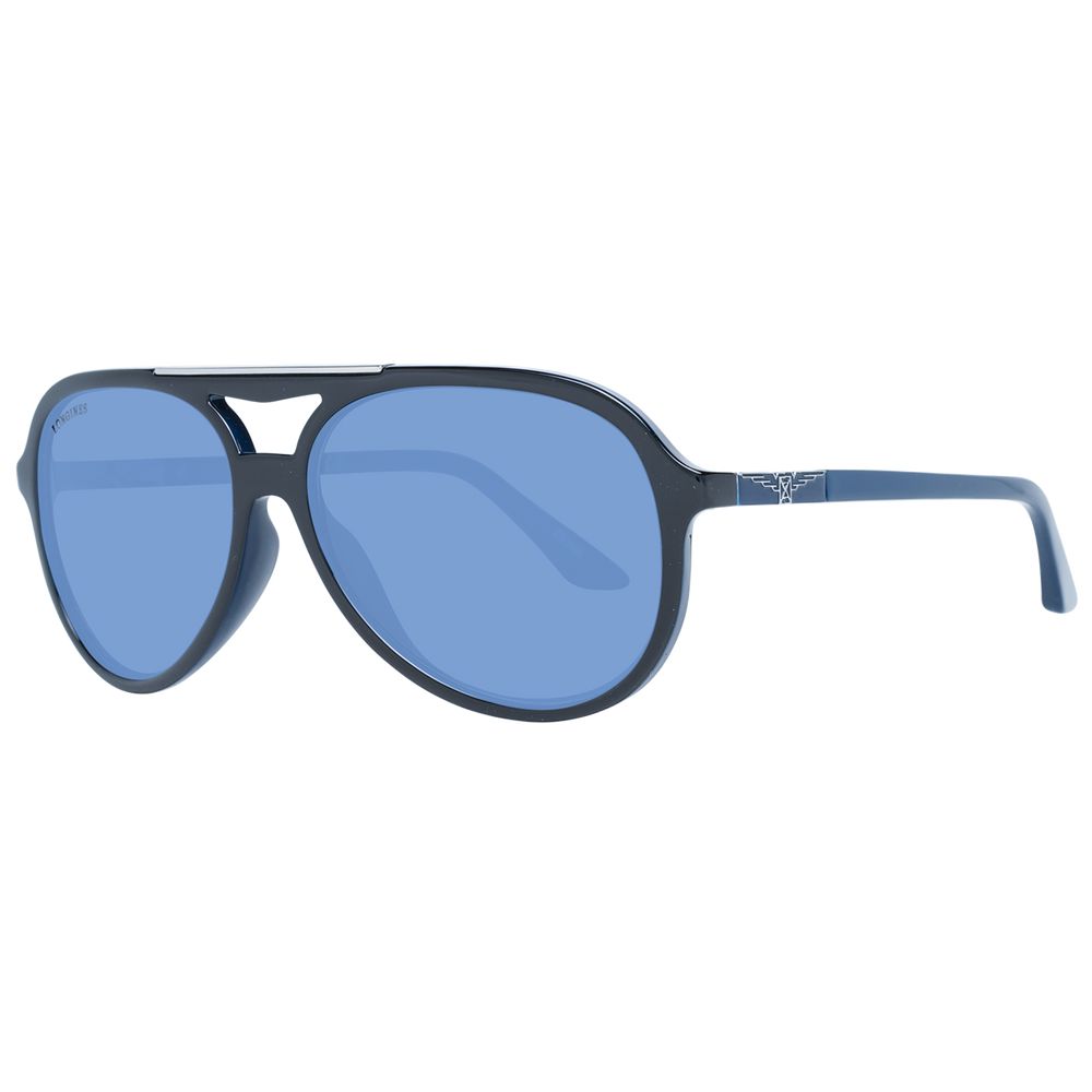 Lunettes de soleil pour homme Longines, noires
