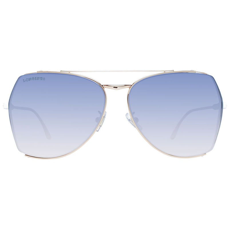 Longines Gold Women Sunglasses - Stylish Aviator with Gradient Lenses