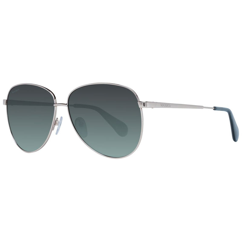 Max & Co Rose Gold Women Sunglasses - Chic Aviator Style