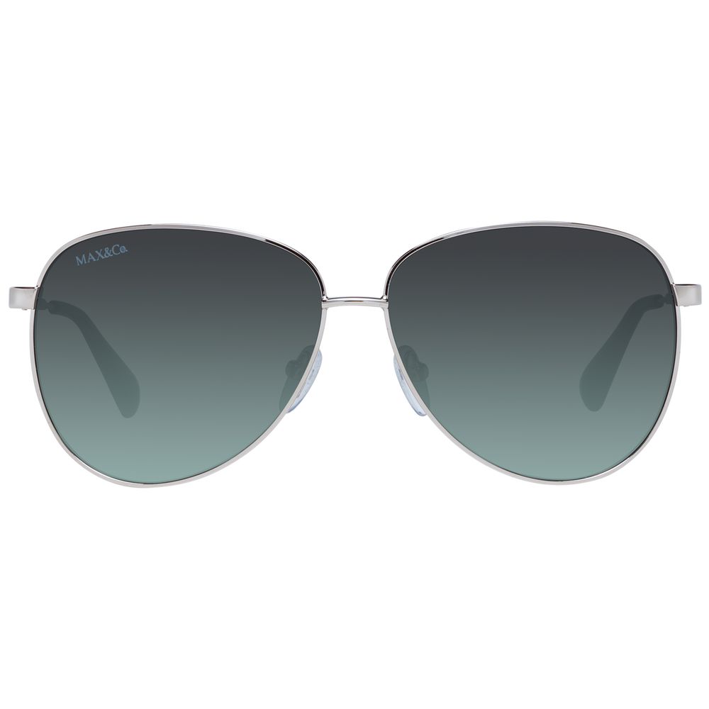 Max & Co Rose Gold Women Sunglasses - Chic Aviator Style