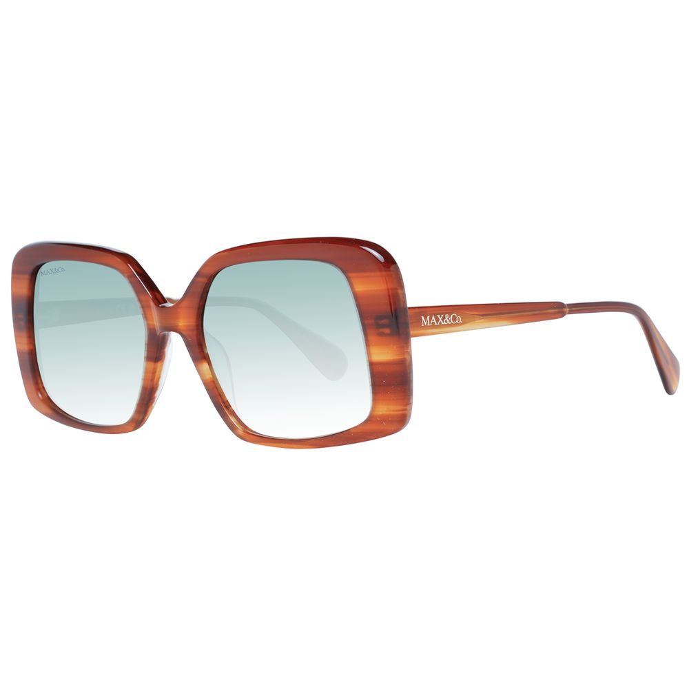 Max & Co Brown Women Sunglasses - Chic Square Frame