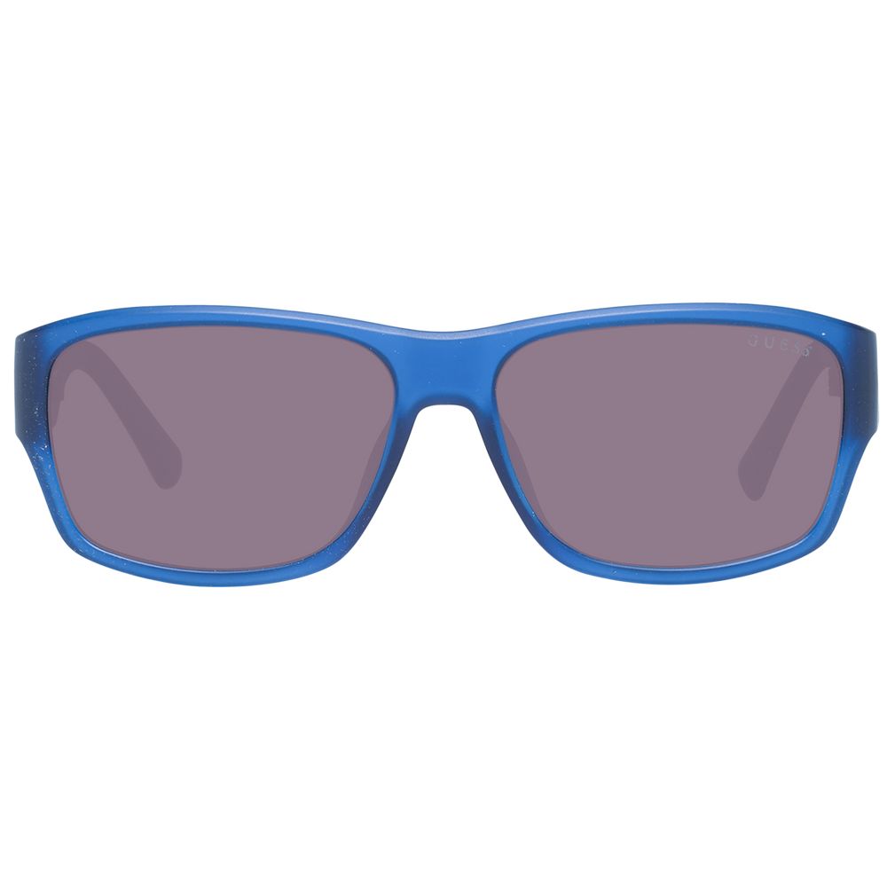 Guess Blue Unisex Sunglasses with Gradient Lenses