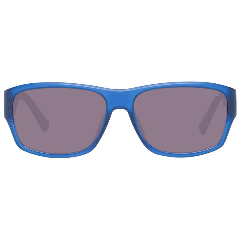 Guess Blue Unisex Sunglasses with Gradient Lenses