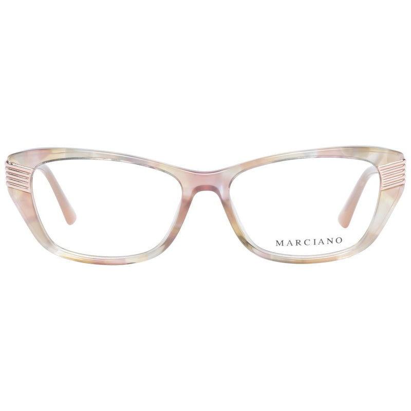 Monture de lunettes pour femmes Beige Cat-Eye Marciano by Guess