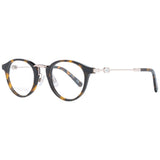 Swarovski Brown Women Glasses Frame - Elegant Oval Design