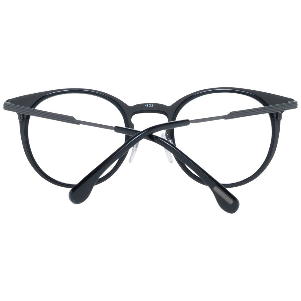 Lozza Black Unisex Glasses Frame - Stylish and Durable Eyewear