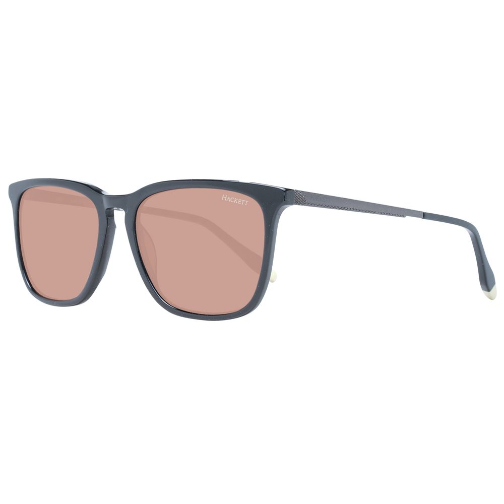 Lunettes de soleil noires pour homme Hackett