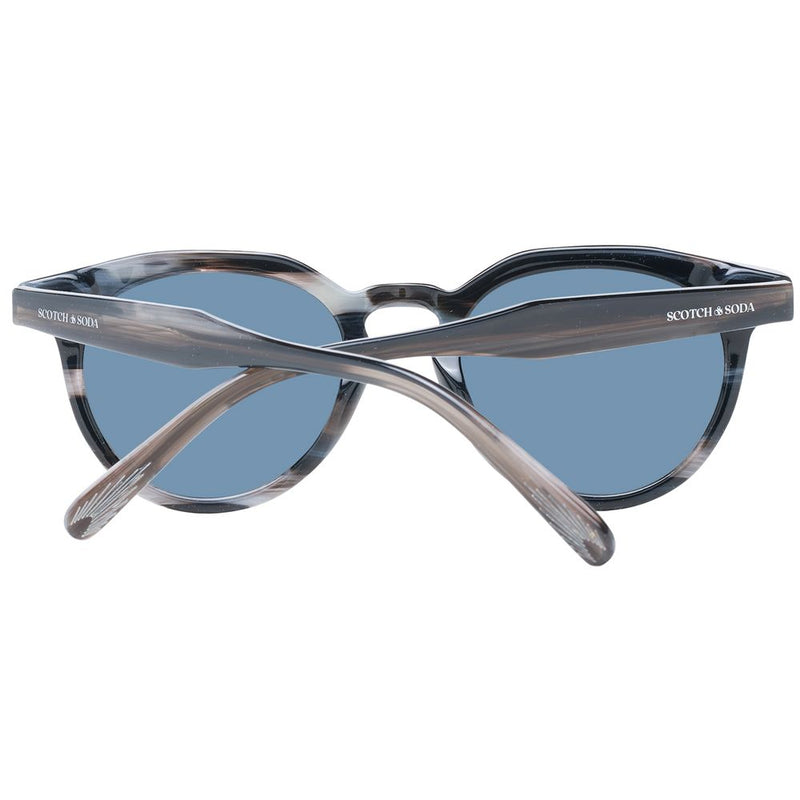Lunettes de soleil noires pour homme Scotch & Soda