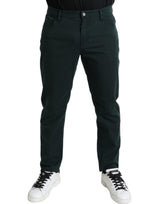 Jeans skinny en coton stretch vert pour homme de Dolce &amp; Gabbana