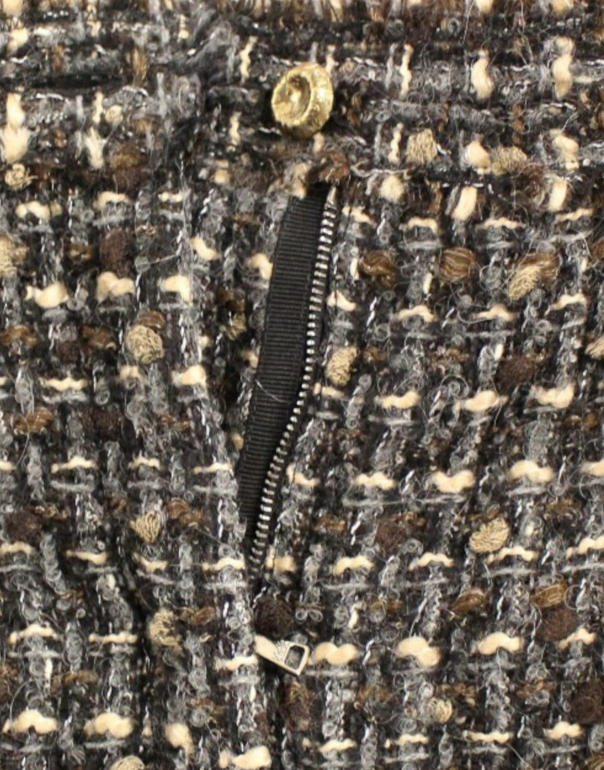 Shorts pantalon en laine multicolore Dolce &amp; Gabbana