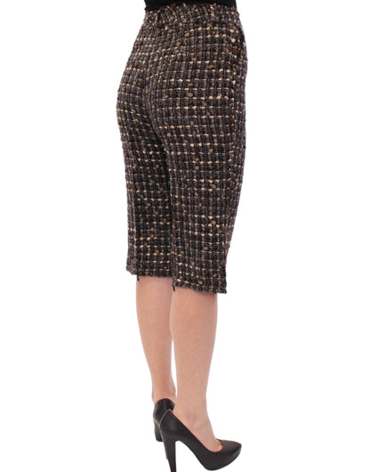 Dolce & Gabbana gemengde wollen shortsbroek
