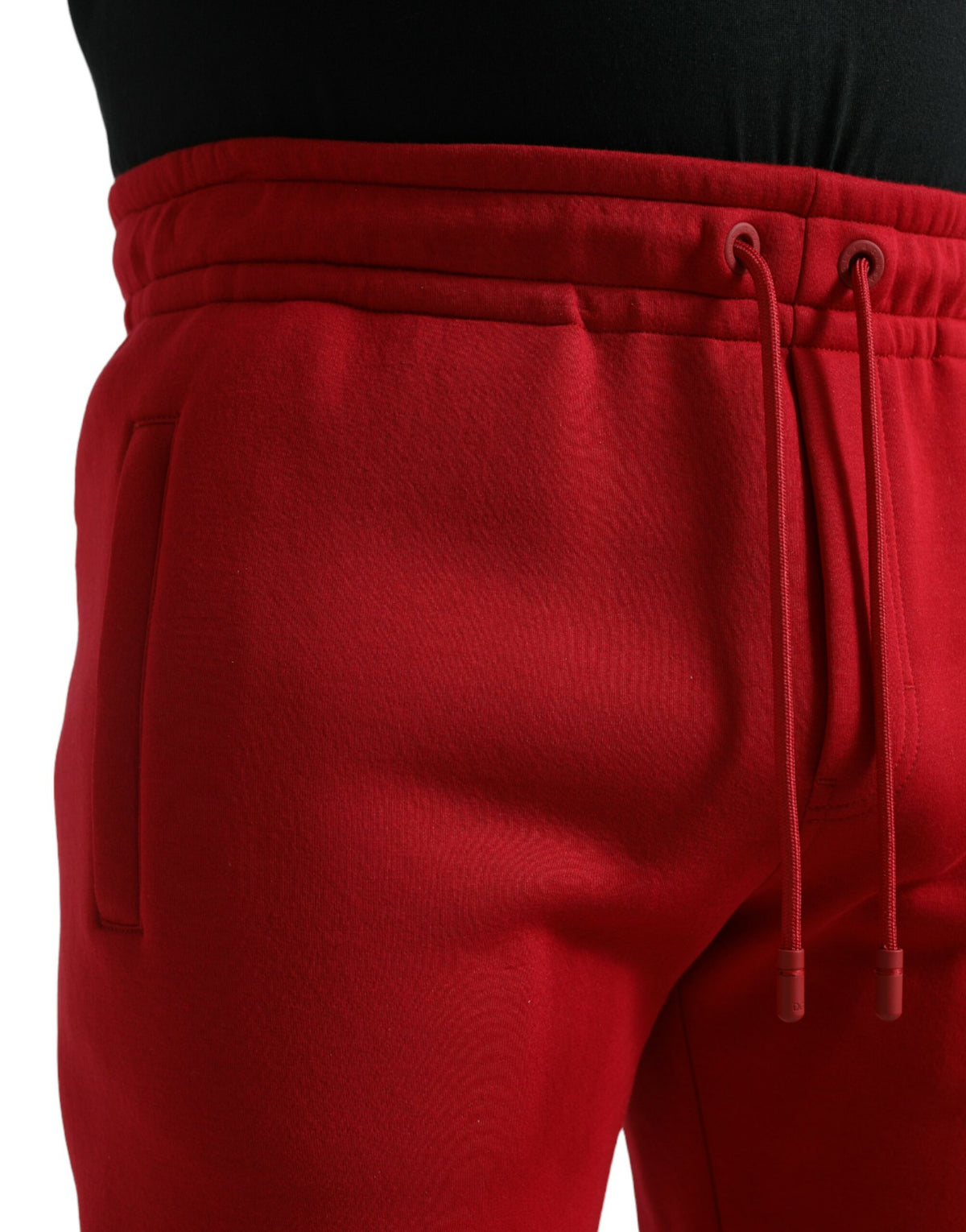 Pantalon de jogging skinny en coton mélangé rouge de Dolce &amp; Gabbana